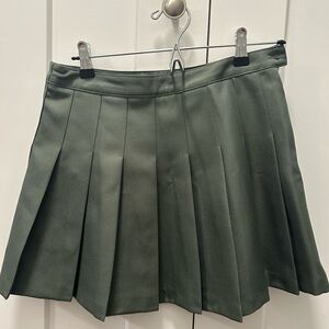 Forever 21 Olive Green Mini Skirt